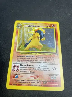 Typhlosion 17/111 Neo Genesis LP Pokemon Tcg - Image 4