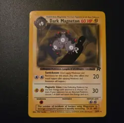 Pokemon TCG |Team Rocket | Dark Magneton #28/82 | Non-Holo | English | MP/ HP - Image 1