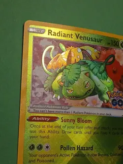 Pokemon GO Sword & Shield Radiant Venusaur 004/078 - Image 4