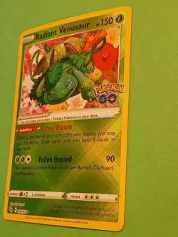 Pokemon GO Sword & Shield Radiant Venusaur 004/078 - Image 5