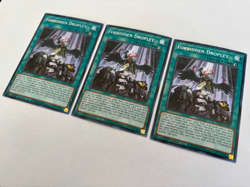 3x Forbidden Droplet (Playset) - MP22-EN254 - Secret Rare 1st Edition NM - Image 3