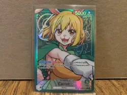 One Piece Carrot OP08-021 Alt Art Leader Two Legends NM English - Image 1