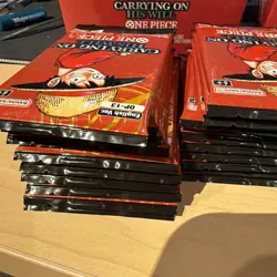 New 37x One Piece OP-13 Carrying On His Will English Booster Pack Lot ENG Sealed - Image 3