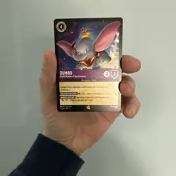 Disney Lorcana Fabled Dumbo Ninth Wonder Of the Universe 45/204 Legendary - Image 1