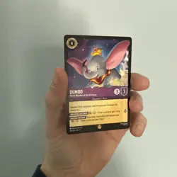 Disney Lorcana Fabled Dumbo Ninth Wonder Of the Universe 45/204 Legendary - Image 3