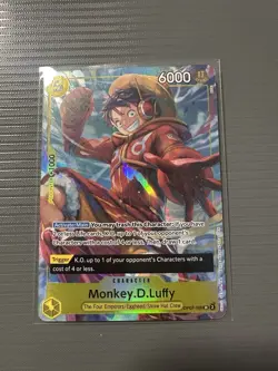 Monkey.D.Luffy (Illustration Box Vol.3) OP07-109 One Piece Promotion Cards Foil - Image 1