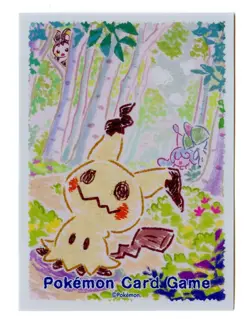 Mimikyu Crayon Individual Card Sleeve Pokemon Center Japan Original - Image 1