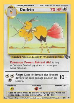 Pokemon Card JUNGLE SET Common & Uncommon LIGHT PLAY WOTC 1999 Complete Your Set - Image 3