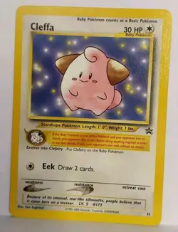 Cleffa Black Star Promo #31 WOTC Pokemon CCG , Single Card Nintendo - Image 1
