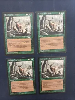 MTG 4X ALLIANCES BOUNTY OF THE HUNT MAGIC THE GATHERING GREEN ENGLISH INSTANT - Image 4
