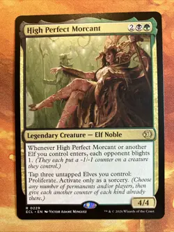MTG High Perfect Morcant Lorwyn Eclipsed Rare Elf Near-Mint!! - Image 1