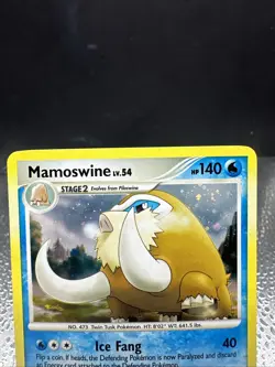 Pokemon Card Mamoswine 9/146 D&P Legends Awakened Holo Rare - Image 3