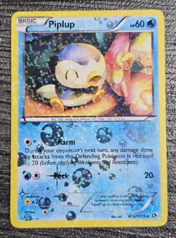 Pokemon Card Piplup Legendary Collection Radiant Treasures Reverse RC6/RC25 NM - Image 1