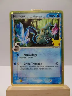 Carte Pokemon: Mimiqui Especes Delta Promo SWSH136 Celebrations 25 Ans EB7.5 FR - Image 1