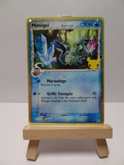 Carte Pokemon: Mimiqui Especes Delta Promo SWSH136 Celebrations 25 Ans EB7.5 FR - Image 2