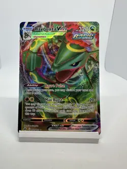 Rayquaza VMAX 102/159 Crown Zenith Full Art Ultra Rare Holo Pokemon TCG - Image 1