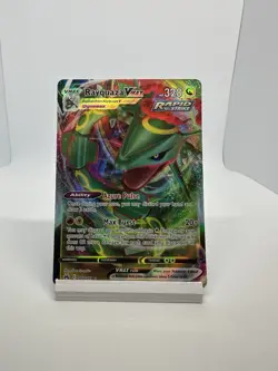 Rayquaza VMAX 102/159 Crown Zenith Full Art Ultra Rare Holo Pokemon TCG - Image 2