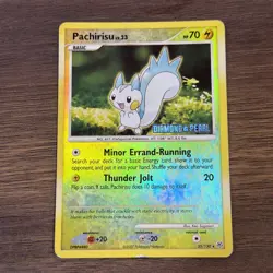 Pokemon TCG Pachirisu Diamond & Pearl 35/130 Promo Reverse Holo MP/LP - Image 1