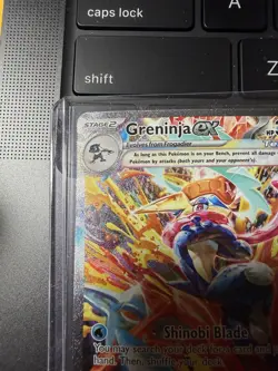 2024 POKEMON GRENINJA EX TWILIGHT MASQUERADE SPECIAL ILLUSTRATION #214/167! MINT - Image 2