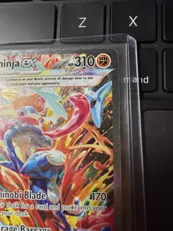 2024 POKEMON GRENINJA EX TWILIGHT MASQUERADE SPECIAL ILLUSTRATION #214/167! MINT - Image 3