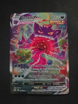 Gengar VMAX (Alternate Art Secret, #271/264) - H SWSH - Fusion Strike NM Pokemon - Image 1