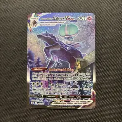 Pokemon Shadow Rider Calyrex VMAX Alternate Art Secret Rare Holo Swsh06 205/198 - Image 1