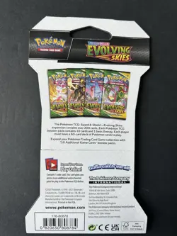 Pokemon TCG Evolving Skies Sleeved Booster Pack New Sealed Sylveon Pack - Image 2