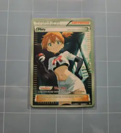 Team Rocket Misty Custom Pokemon Glow In The Dark Waifu/ trainer Card Fan Art - Image 1