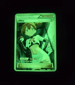 Team Rocket Misty Custom Pokemon Glow In The Dark Waifu/ trainer Card Fan Art - Image 2