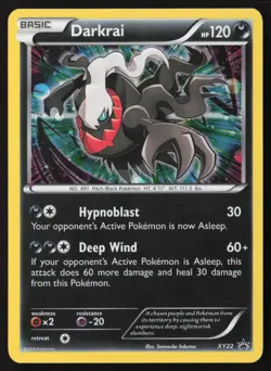 Darkrai Full Holo XY22 Pokemon XY Promo - Image 1