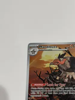 Mandibuzz 145/086 White Flare Illustration Rare Pokemon TCG Card - NM/M - Image 4