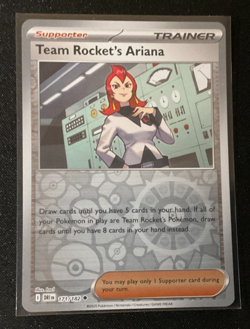 Pokemon Team Rocket's Ariana - 171/182 - SV10 Destined Rivals Reverse Holo (DRI) - Image 1