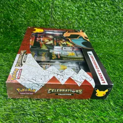 Pokemon Celebrations Lance’s Charizard V Box Sealed – Evolving Skies & Fusion - Image 4
