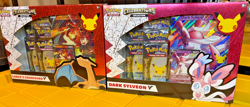 Pokemon Celebrations Dark Sylveon V and Lance Charizard V SEALED Box Sets!! - Image 1
