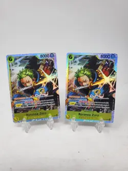 One Piece TCG RORONOA ZORO ST29-014 Egghead Starter x2 Super Rare English Stock - Image 1
