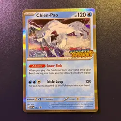 Chien-Pao SVP152 NM Stamped Promo Pokemon Card - Image 1