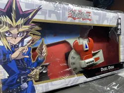 FOR PARTS**Yu-Gi-Oh Battle City Duel Disk Card Launcher Kazuki Takahashi 1996 - Image 1
