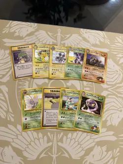 Pokemon Wizards Vintage Card Lot Base Set Jungle Fossil English/Japanese - Image 2
