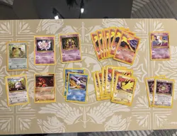 Pokemon Wizards Vintage Card Lot Base Set Jungle Fossil English/Japanese - Image 3