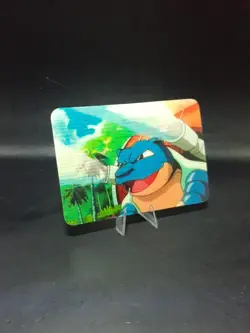 Rare Pokemon Card: Lenticular Blastoise Viz Video Pioneer VHS Promo Pika-0028D - Image 2
