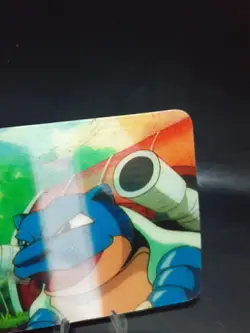 Rare Pokemon Card: Lenticular Blastoise Viz Video Pioneer VHS Promo Pika-0028D - Image 4