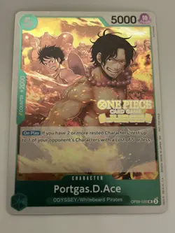 Portgas.D.Ace (Judge Pack Vol. 6) OP09-035 One Piece Promotion Cards Foil - Image 1