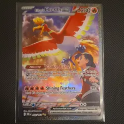 Pokemon Ethan's Ho-Oh ex Sv10: Destined Rivals Holo Card 230/182 - Image 1