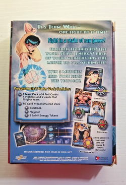Yu-Yu Hakusho Ghost Files Trading Card Game opened Preconstructed Starter Deck - Image 2