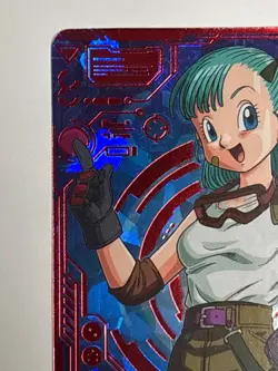 Bulma UR SH1-60 Super Dragon Ball Heroes Japanese Trading Card Excellent - Image 3