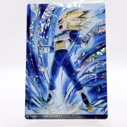 Vegeta Dragon Ball Super Saiyan 4 Itajaga Card SSR 6-08 Toei Bandai Japan F/S - Image 1