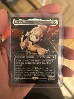 Tataru Taru (Borderless) (Chocobo Track Foil) Commander: Final Fantasy Foil - Image 1