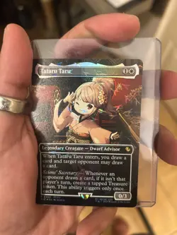 Tataru Taru (Borderless) (Chocobo Track Foil) Commander: Final Fantasy Foil - Image 3