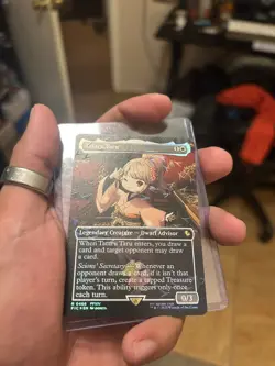 Tataru Taru (Borderless) (Chocobo Track Foil) Commander: Final Fantasy Foil - Image 5