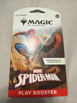 MTG: Magic The Gathering Marvel Spider-Man Play Sleeved Booster Pack - 9 PACKS - Image 1